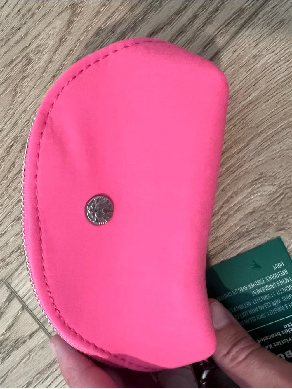 Starbucks Pink Vibe collection Keychain Wristlet with Strawberry & Cup Charms